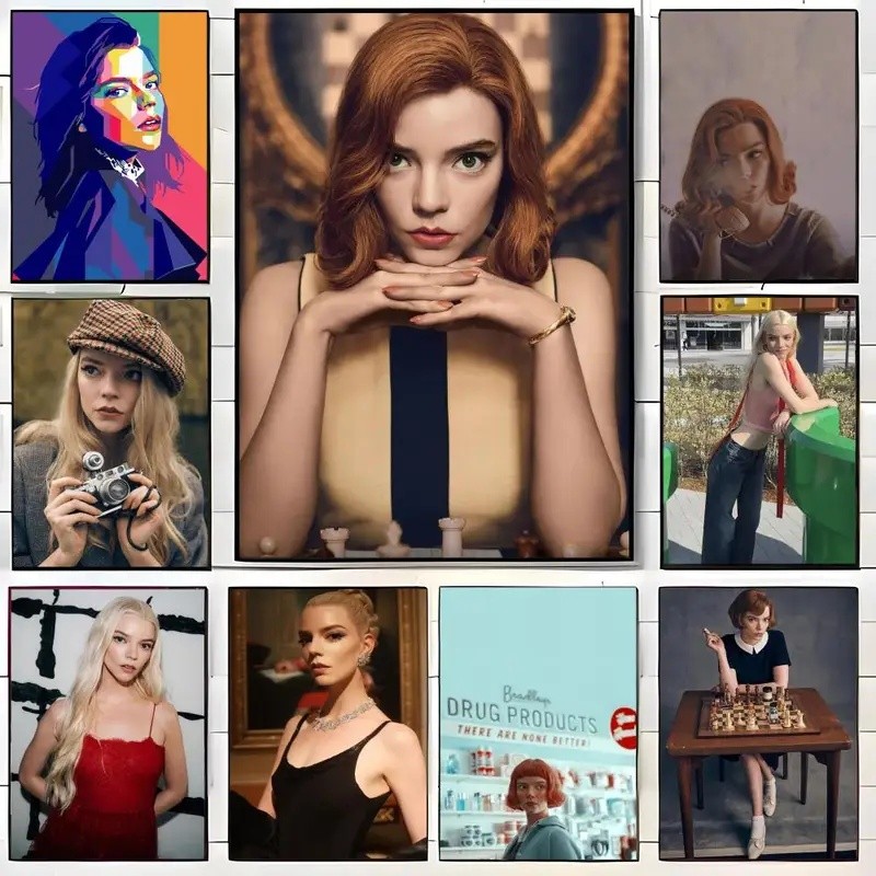 30Z3 Người Nổi Tiếng A-Anya Taylor Joy Poster Nghệ Thuật Treo Tường In Hình Nghệ Thuật Thích Hợp Cho