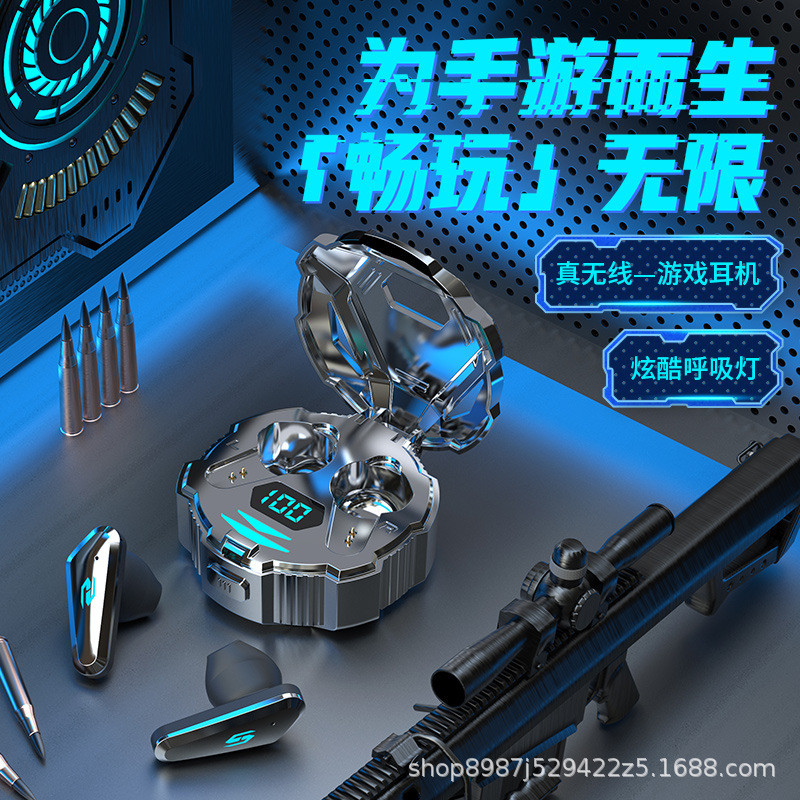 Mới Trò Chơi Bluetooth Trễ x45 Tai Nghe In-Ear 2026 Tai Nghe Điện In-Ear 0 Tai Nghe Thể Thao Bluetoo