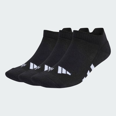 adidas Gym & Training Bộ 3 Đôi Tất Cổ Thấp Lót Đệm Chuyên Dụng Unisex Đen IC9518