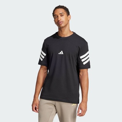 adidas Phong cách sống Áo Thun 3 Sọc Future Icons Nam Đen JD4877