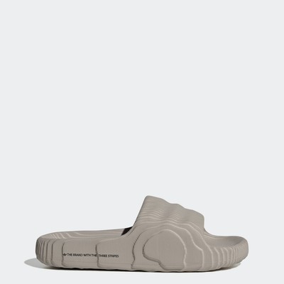 adidas Phong cách sống Dép adilette 22 Unisex Xám HQ4670