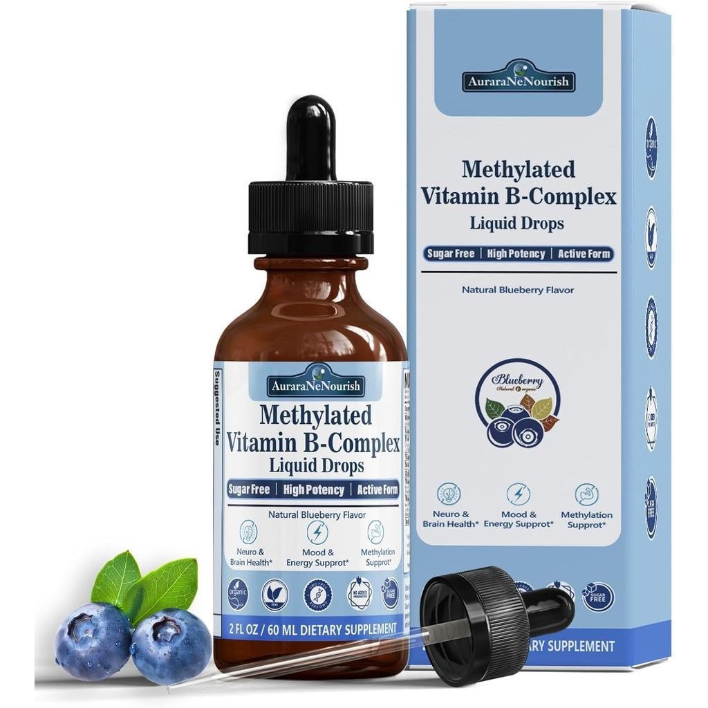 YlatedBComplexLiquidDrops, CompleteylBComplexMultivitaminw.5-MTHFylFolateInositol & Choline, SuperB-