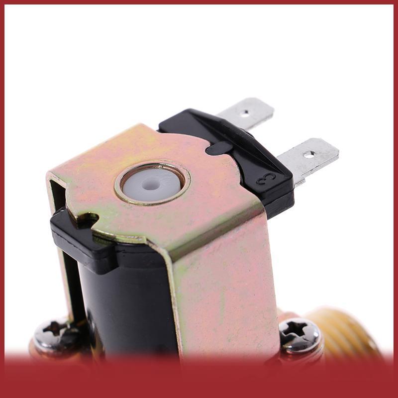 Cod G1/2 ''Brass điện solenoid valve DC 12V 24V AC220V cho năng lượng mặt trời Máy nước nóng