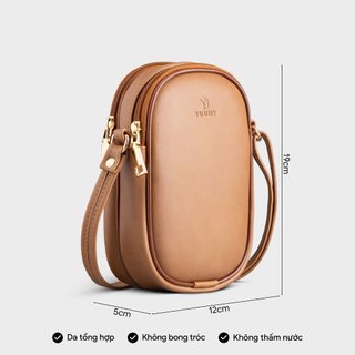 Túi Yuumy (Thời trang nữ đựng điện thoại size 12 - Túi đeo chéo da Seasand YN119) Bagsmart