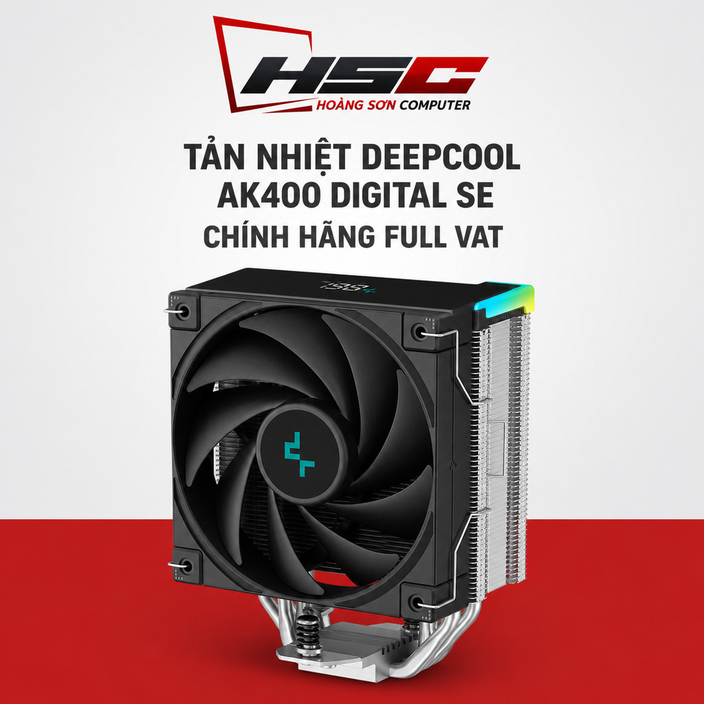 Tản nhiệt khí CPU DeepCool AK400 DIGITAL SE - Hàng NEW chính hãng Hải Anh phân phối - Full VAT