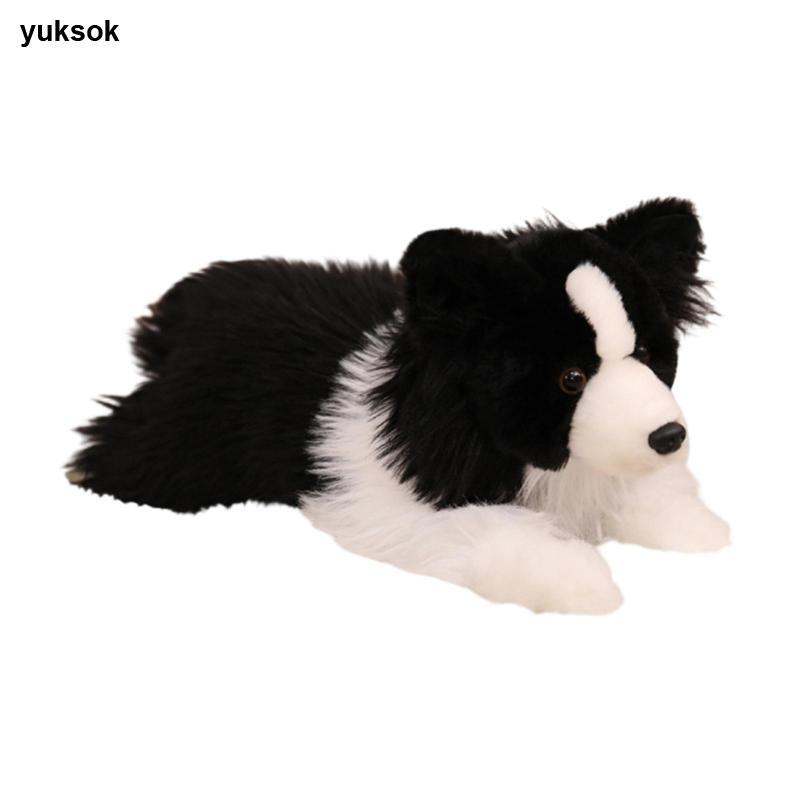 Yuksok Border Collie Nhồi Bông Chó Cudly Border Collie Thú Nhồi Bông Đồ Chơi Nhồi Bông Với Chất Liệu