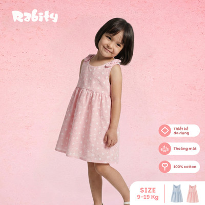  Đầm váy thô sát nách bé gái Rabity 952.102