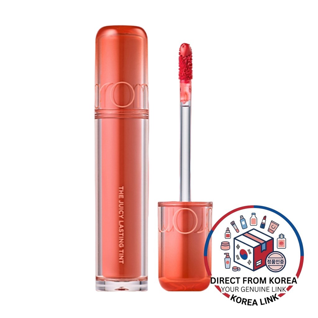 [romand] The Juicy Lasting Tint, 08 Pink Pumpkin, 1pc / Son Tint Hàn Quốc / Màu sống động / Chính hã