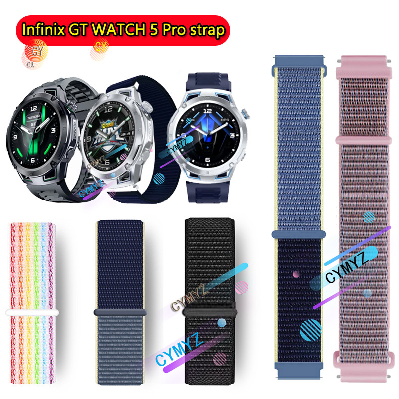 Infinix GT WATCH 5 Pro Dây đeo Nylon Infinix GT 5 Pro Dây đeo thể thao