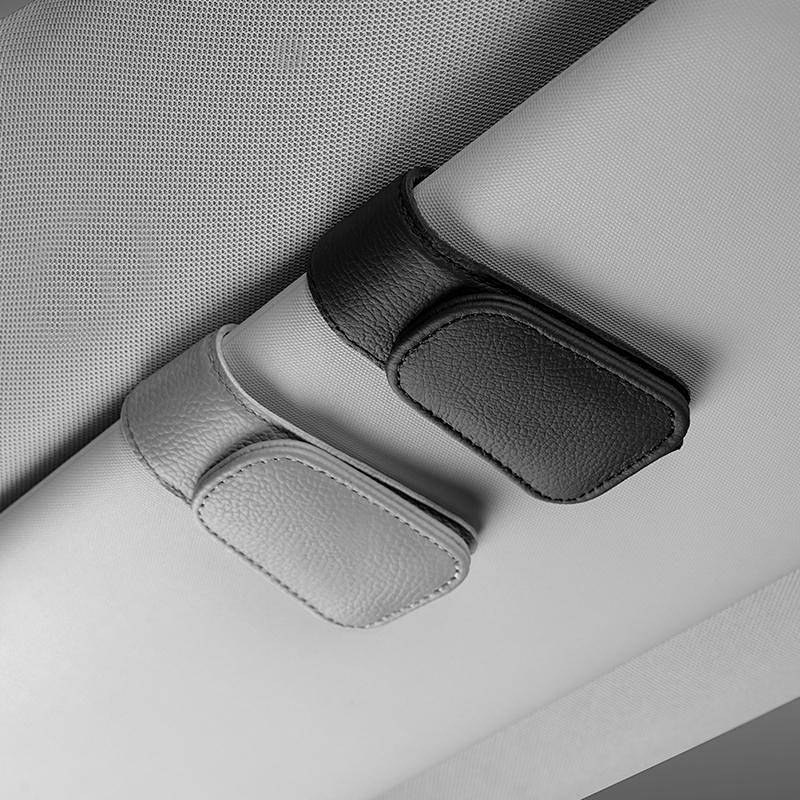 Car Glasses Clip Sun Visor Storage Multifunctional Car Interior Invisible Sun Magnetic Suction Glass