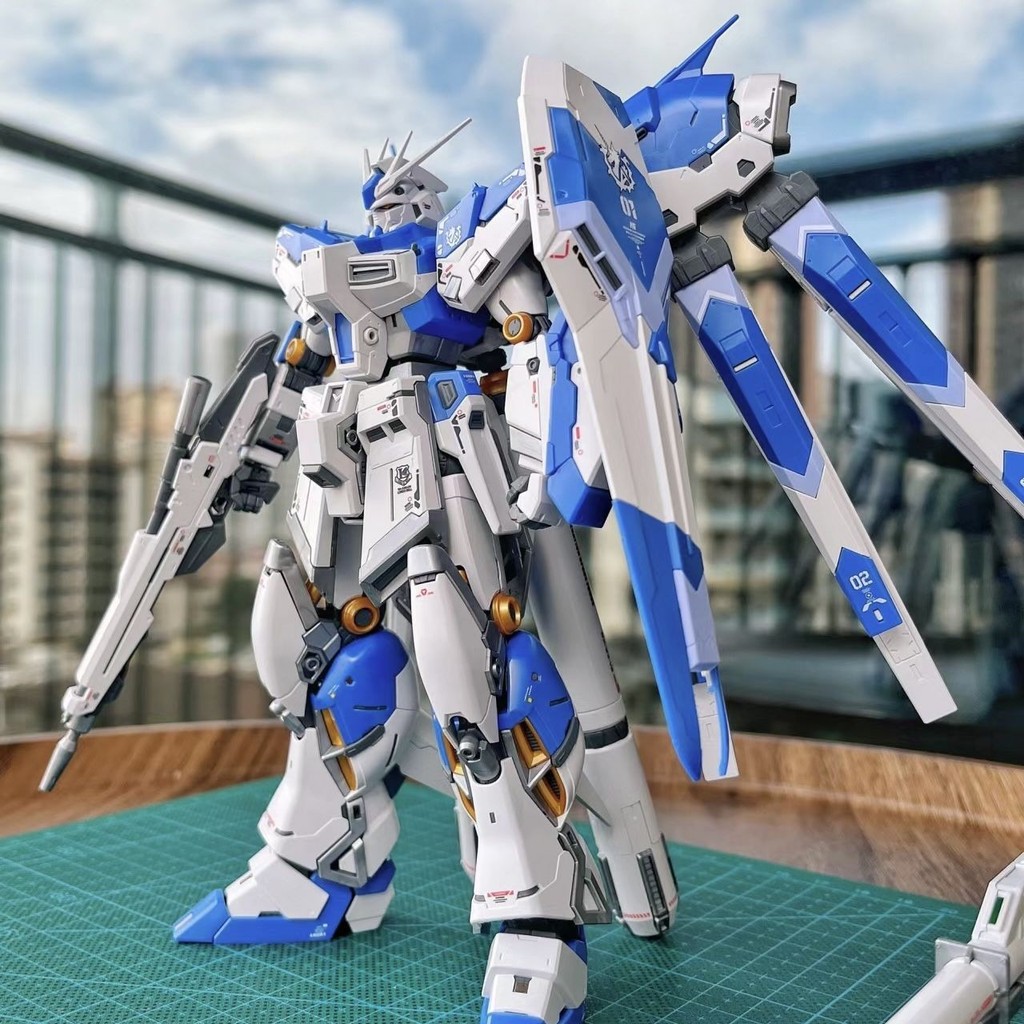 X Fengshe Gundam Model / HG XFS Manatee Hi NU Lắp Ráp Nền Tảng Chân Đế Hình
