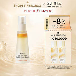[SU:M37 OFFICIAL] Tinh chất dạng xịt Su:m37 Secret Pore Ceramide Bubble Spray Serum 60ml