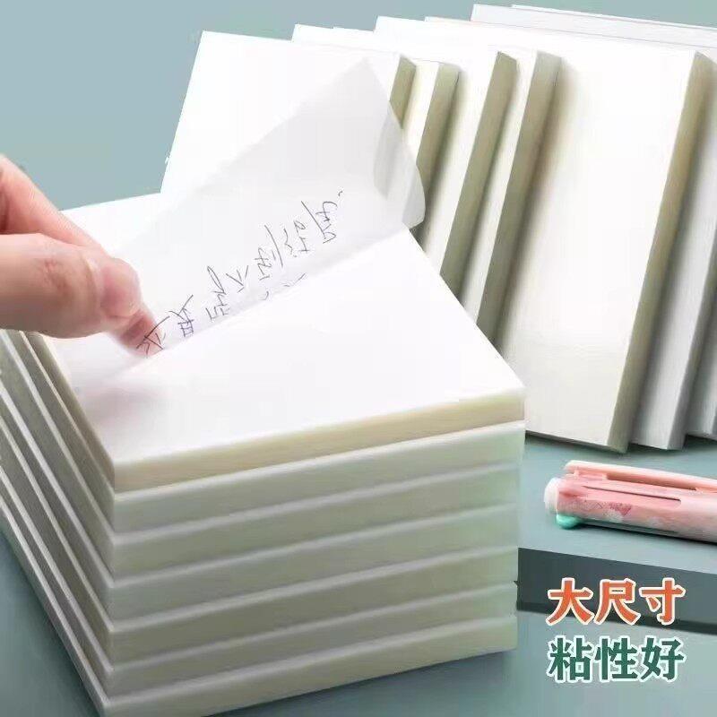Trong suốt trong suốt Post-it Notes Khả năng sử dụng cao có thể dán có thể viết ghi chú Post-it Giấy