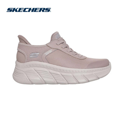 Giày Thể Thao Nữ Skechers Slip-ins BOBS Sport B Flex Hi Linear Force Thường Ngày - 117391-TPE Memory Foam