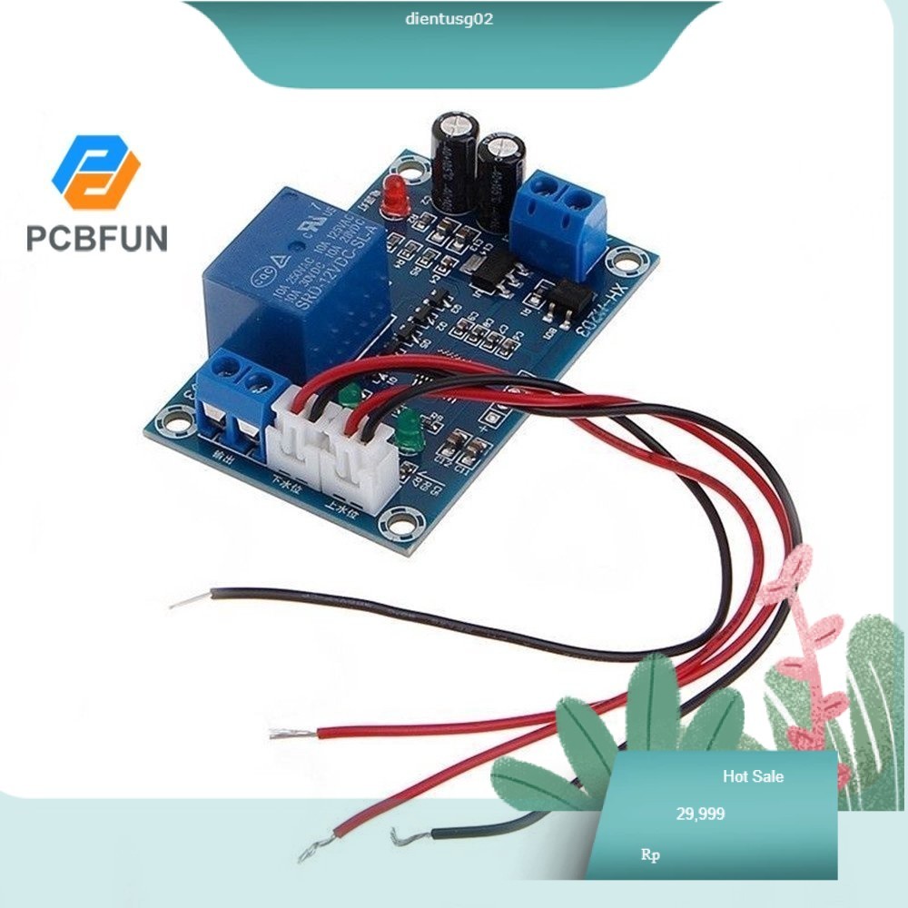 096 Mô-đun điều khiển mực nước PCBFUN hoàn toàn tự động XH-M203 AC / DC 12V cho máy bơm PCBFUN