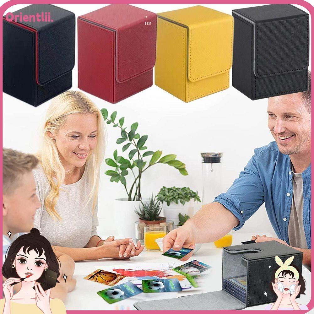 ORIENTTK Game MTG Trading Card Holder, Storage Organizer Deck Box, Box Protectors Collectible Game P