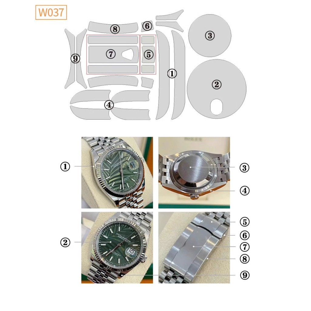 Datejust (36mm)126201+126200+126231+126234+126233+126000 Miếng dán PPF Luxury Watch cho đồng hồ  Bag