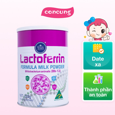 Sữa Hoàng Gia Úc Lactoferrin Formula Milk BB-12 ROYAL AUSNZ 100g – Tăng đề kháng vượt trội