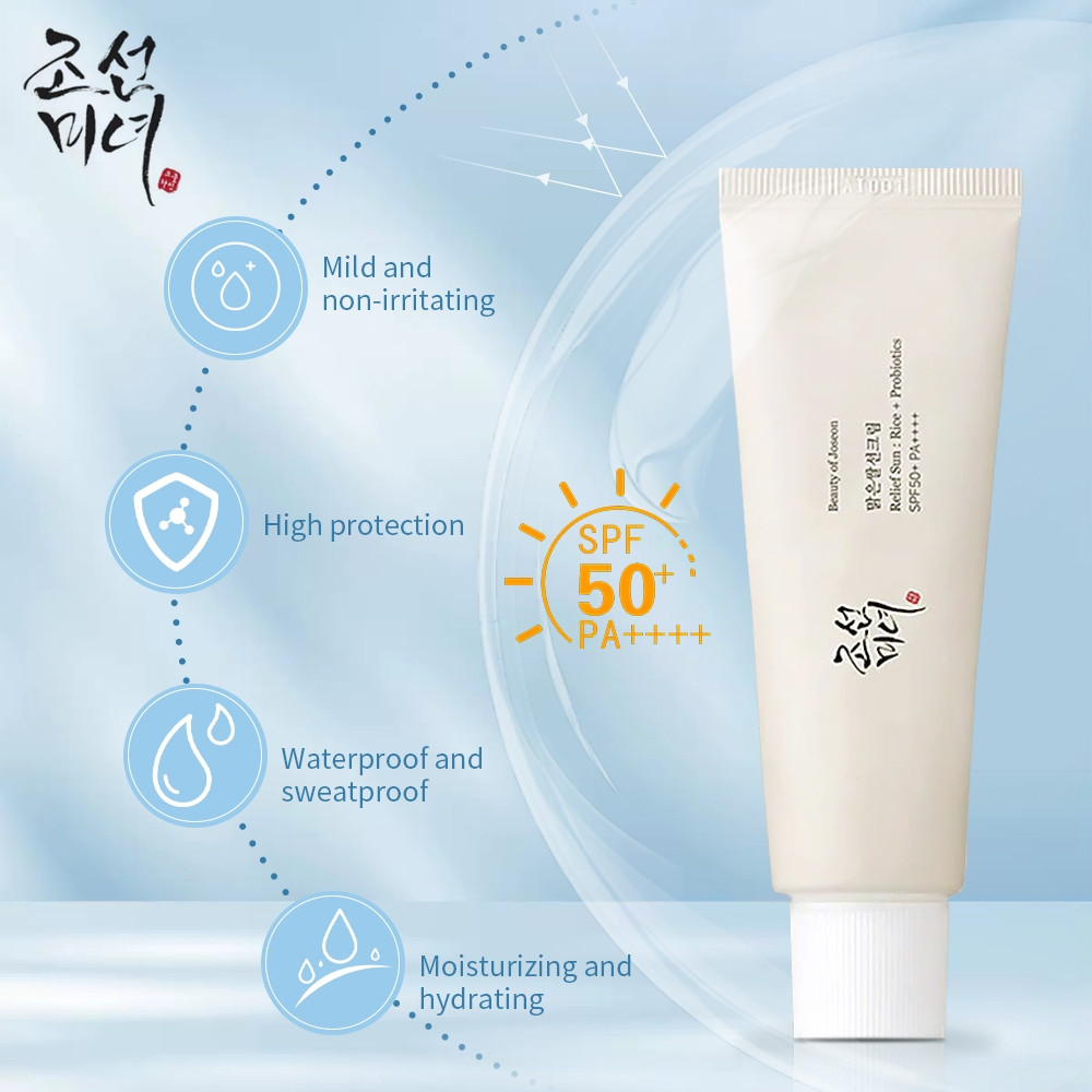 New Product # Beauty of Joseon ReliefSun Rice + Probiotics Moisturizing non-greasy waterproof sunscr