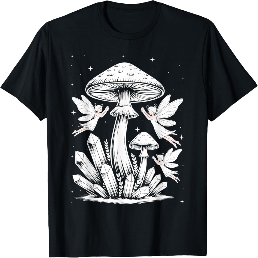 Áo thun Fairycore Aesthetic Fairy Core Grunge Musoom Fairies T-Shirt