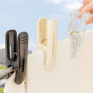 Set 10 kẹp phơi quần áo nhựa chống trượt, không để lại vết hằn