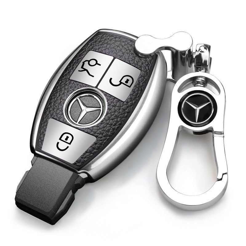 Thích hợp cho Vỏ chìa khóa Mercedes-Benz ML350 ML320 / ml500 / ML400 E200 / GLK300 / 260 Khóa túi VN