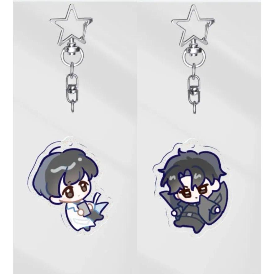 Anime ORV Acrylic Keychain Kim Dokja  Key Chain Bags Charms Bl Pendant Accessories Collection Orname