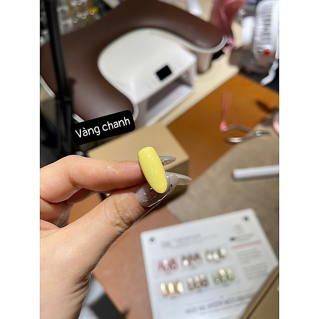 Sơn gel lẻ TG màu vàng chanh
