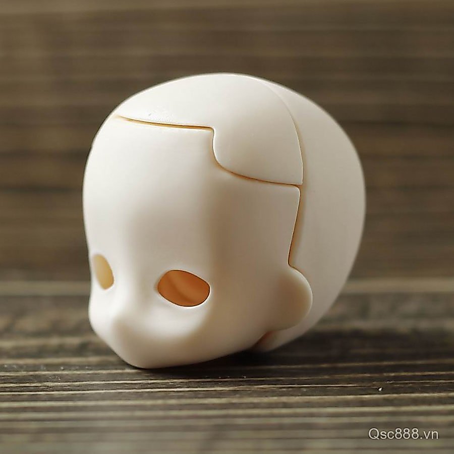 Ob11 Shell No Mouth Face Blank Face gsc Open Eye Face Shell 12 điểm bjd Head Thay thế mặt Nendoroid 