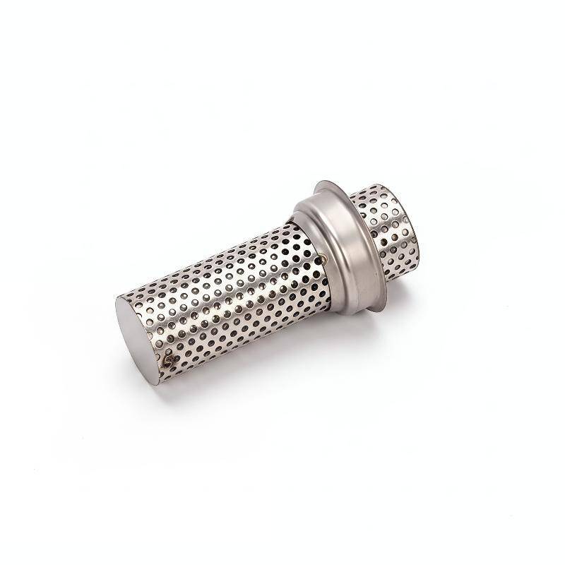 Alittlesetrtu 51mm 60mm Slip On Universal Motorcycle DB Killer Catalyst Noise Sound Eliminator VN