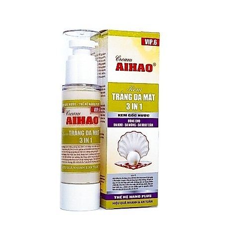 Kem Aihao Vip 6 3 in 1 dưỡng trắng da mặt