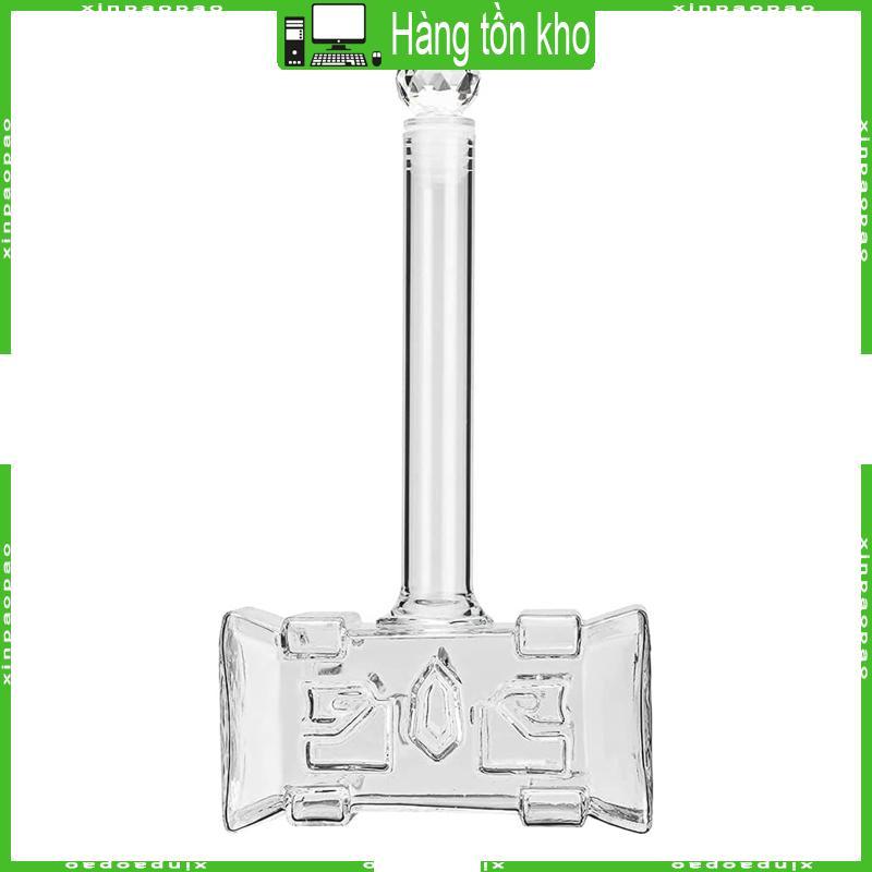 XI Búa Hình Whisky Bình Thủy Tinh Rượu Chai Rượu Bình Đựng Rượu Cho Cocktail Whisky Bourbon