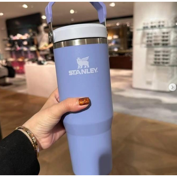 BÌNH GIỮ NHIỆT STANLEY THE IC...EFLOW FLIP STRAW TUMBLER 887ML