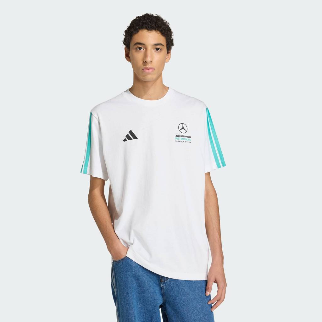 adidas Motorsport ÁO THUN MERCEDES - AMG PETRONAS FORMULA 1 TEAM DNA Nam trắng KE8162