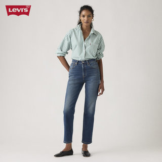 Levi's - Quần Jeans Nữ Dài Straight Crop - A8746-0004