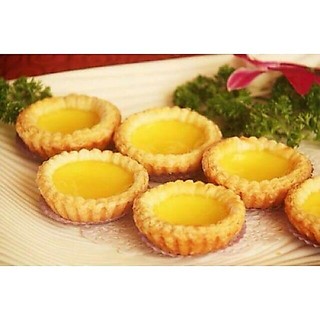 Khuôn nhôm làm bánh tart trứng tái sử dụng hình tròn vân 7x5x2.2cm (MS 110)