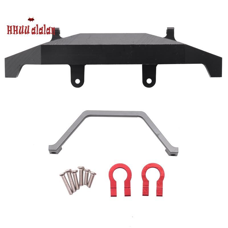 Cản Trước Kim Loại Cho C14 C24 C24-1 1 / 16 RC Xe Tải & Xe Bánh Xích Nâng Cấp Phần Phụ Kiện, Đen