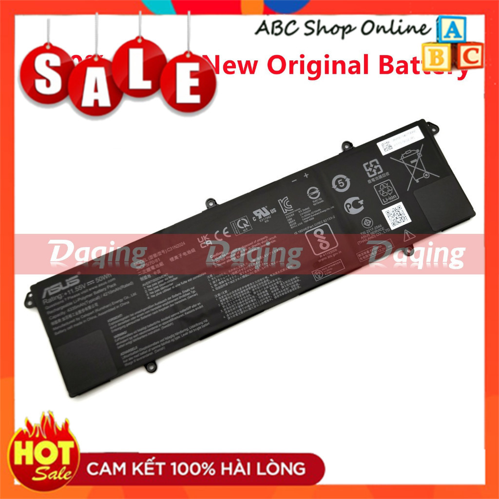 Pin Laptop Asus K6502HC K3605VC TN3604YA TP3604VA E1504GA VivoBook S16 Flip E1504GA C31N2024