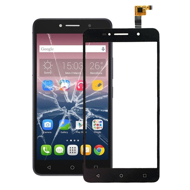 Phụ tùng Alcatel cho bảng điều khiển cảm ứng Alcatel One Touch Pixi 4 6 3G / 8050 (Đen)
