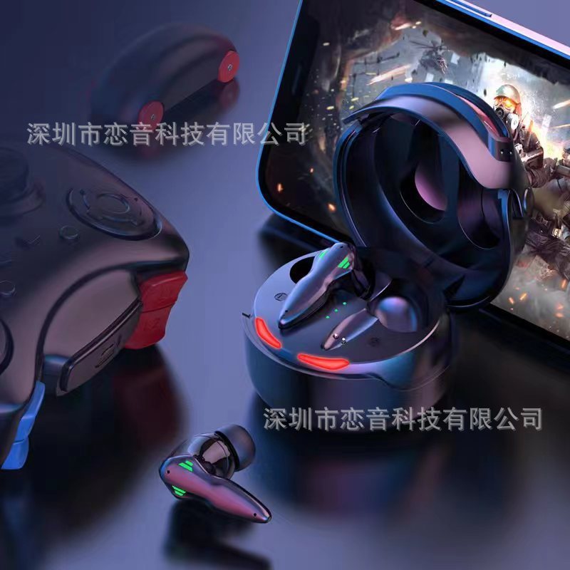 Bán Hàng Trực Tiếp H03 Mũ Bảo Hiểm Cấp Thứ Ba Ăn Gà Không Dây Trong Tai Tai Thông Minh Tai Nghe Blue