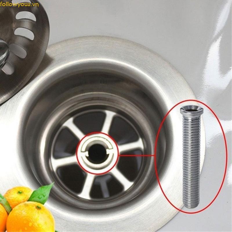 Fol Bồn Rửa Lọc Cắm Vít Bồn Rửa Nhà Bếp Giỏ Lọc Bu Lông Vít Có Ren