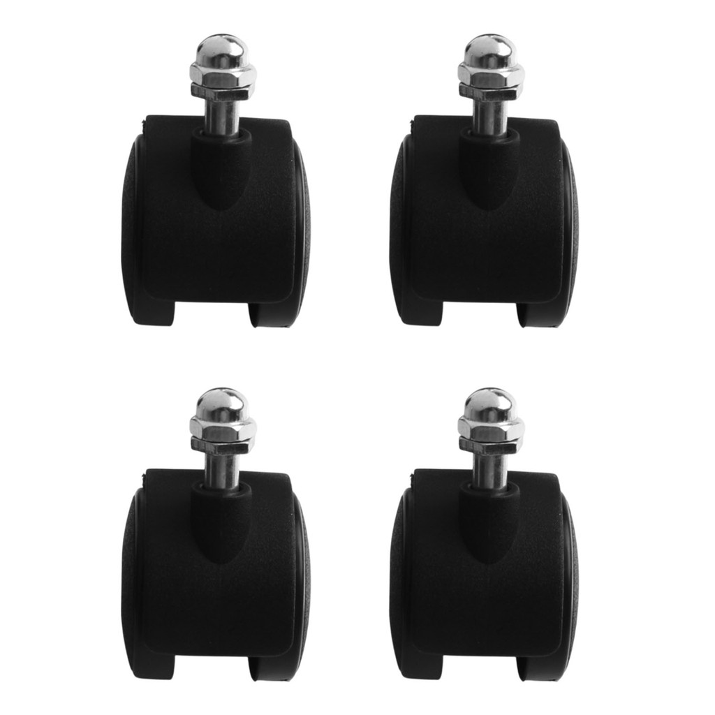 4PCS 40x30mm Caster Wheels with 8mm Thread for Midea Oil Heater Mobility Needs