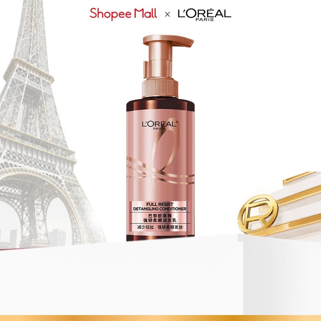 Dầu Xả Ngăn Ngừa, Giảm gãy Rụng và Giúp Tóc Chắc Khỏe L’Oreal Paris Elseve Full Resist Anti Hair Fal