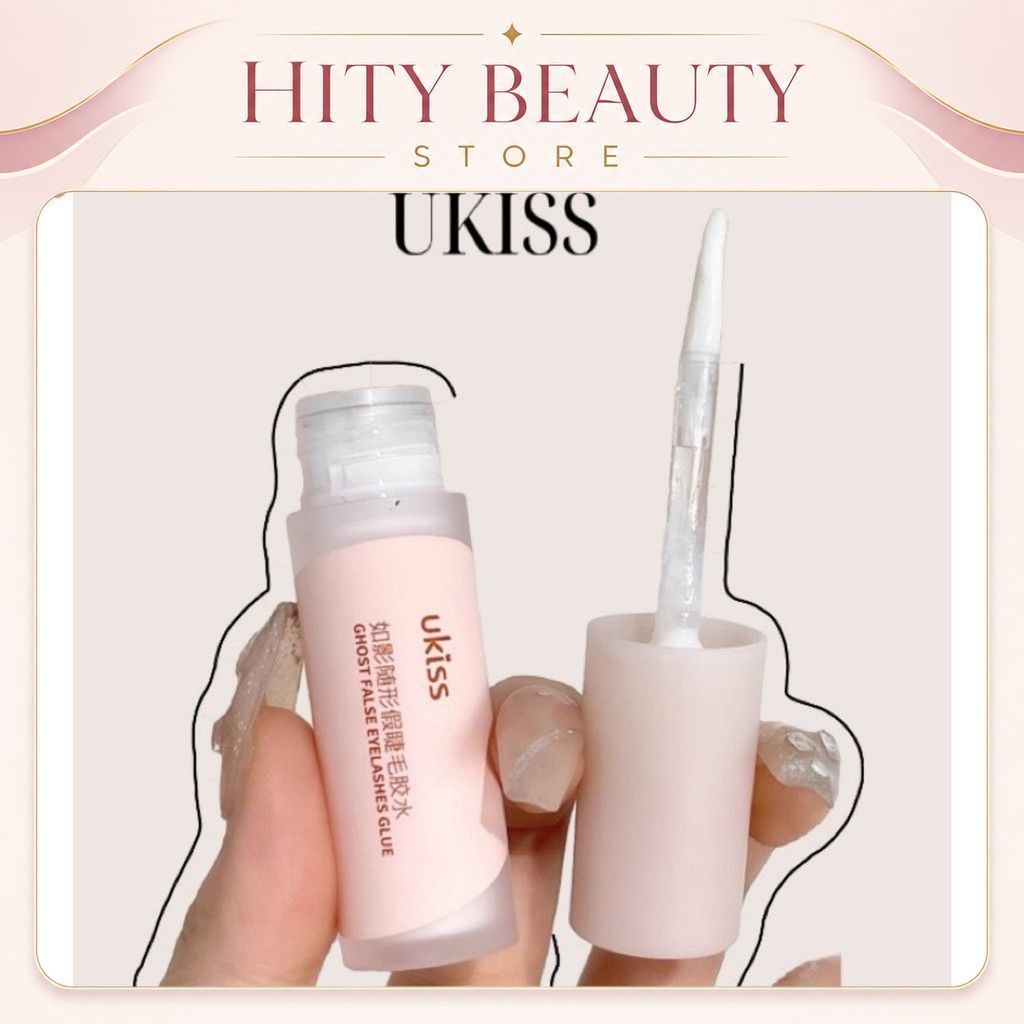 HOẢ TỐC - UKISS keo dán lông mi giả đặc biệt cho lông mi khô nhanh 5g