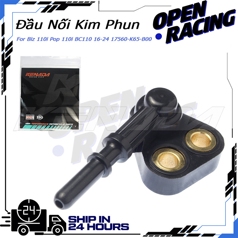 Đầu Nối Kim Phun Co Xăng Đầu Kim Phun Biz 110i Pop 110i BC110 16-24 17560-K65-B00