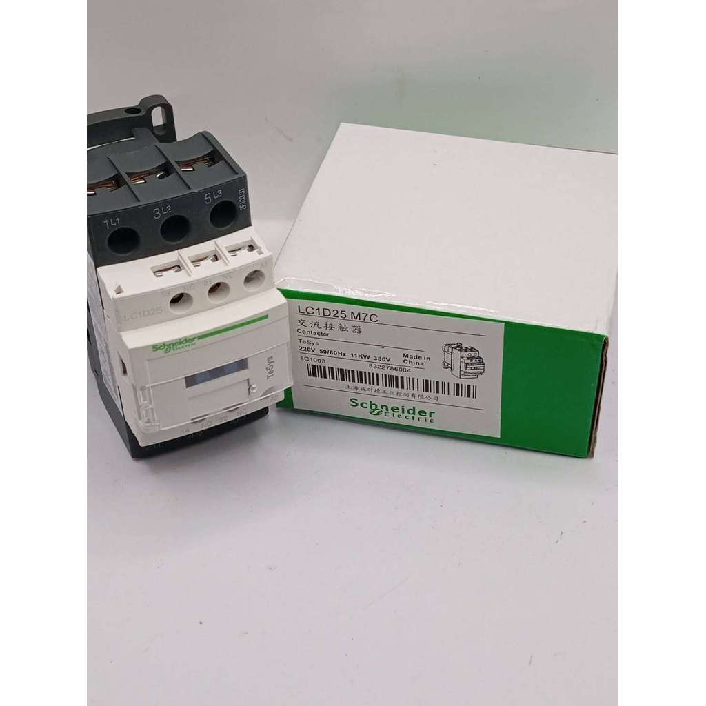 Mẫu Contactor từ tính LC1-D25 25A Cuộn dây 220V380V LC1D25