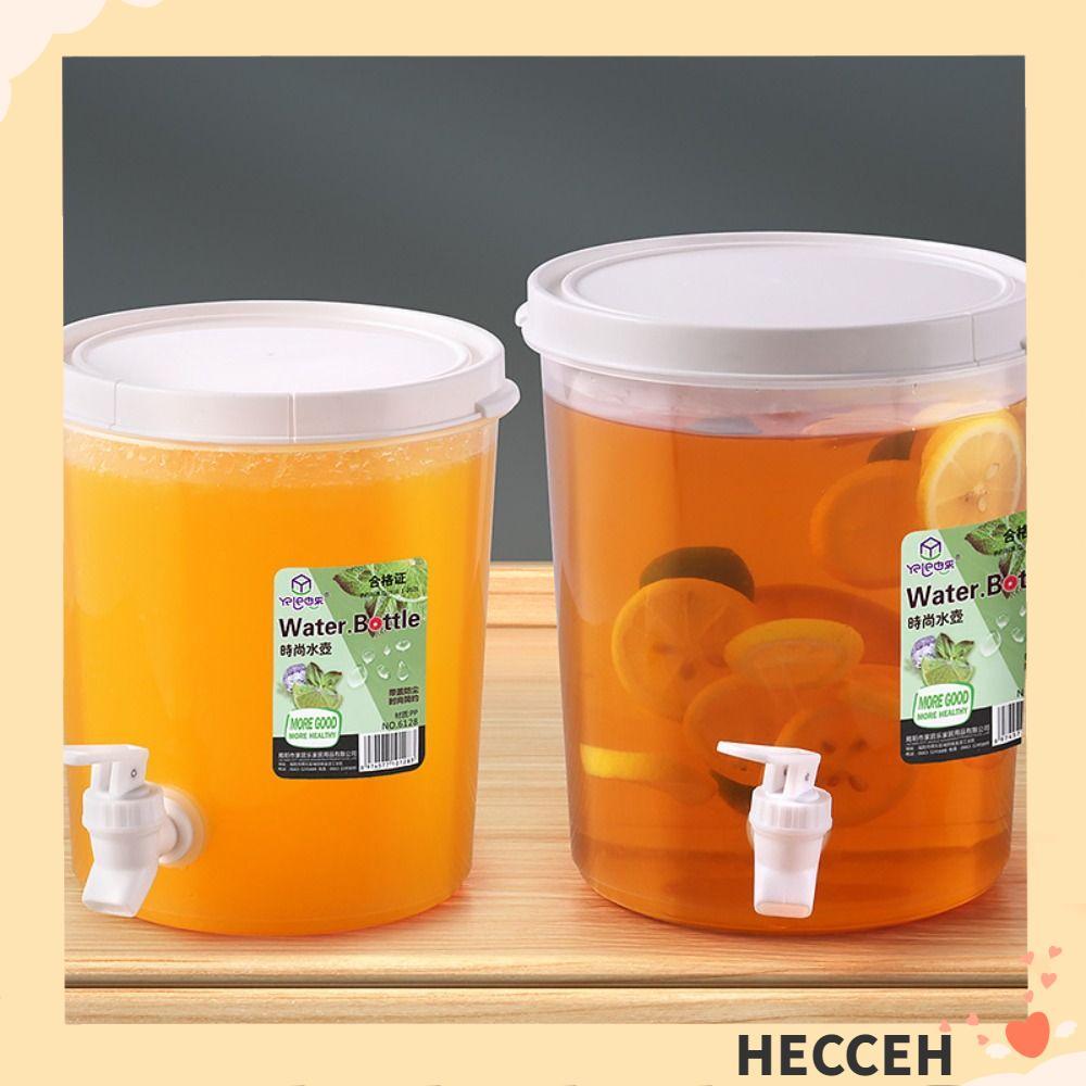 Ấm đun nước ép gia đình HECCEH, Bình đựng nước ép có nắp Tủ lạnh Ấm đun nước lạnh, Vòi chanh đứng đự