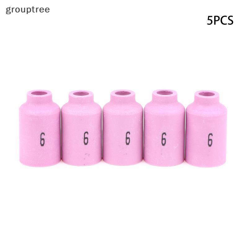 Grouptree 42mm 54N14 54N15 54N16 54N17 54N18 Vòi phun gốm Alumina cho TIG WP17 18 26 Phụ kiện đèn pi