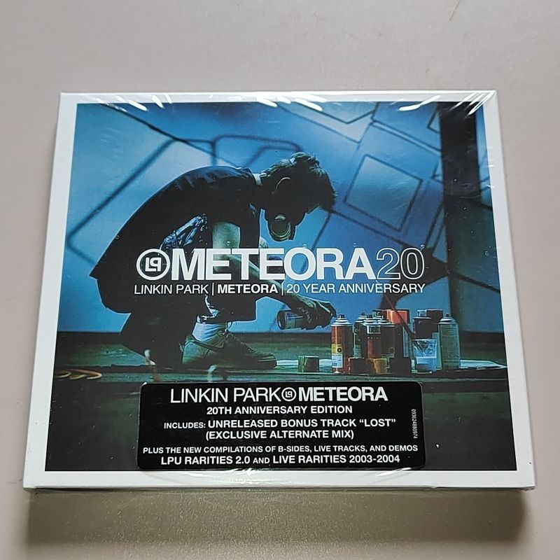 Hàng sẵn có Linkin Park Linkin Park Meteora 3CD Phiên bản kỷ niệm 20 năm Âm nhạc ô tô 8-10-18
