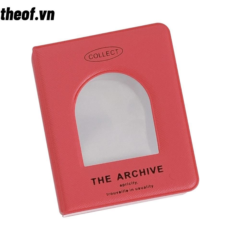 Album Thẻ Ảnh THEOF, 4 Inch Idol Picture Kpop Card, Inch Love Picture Storage Poka Sổ Lưu Trữ Sách L